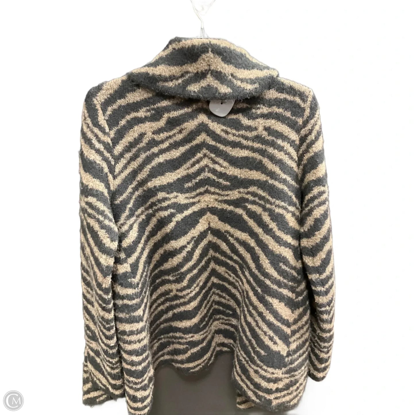Sweater By Adrienne Vittadini In Zebra Print, Size: M