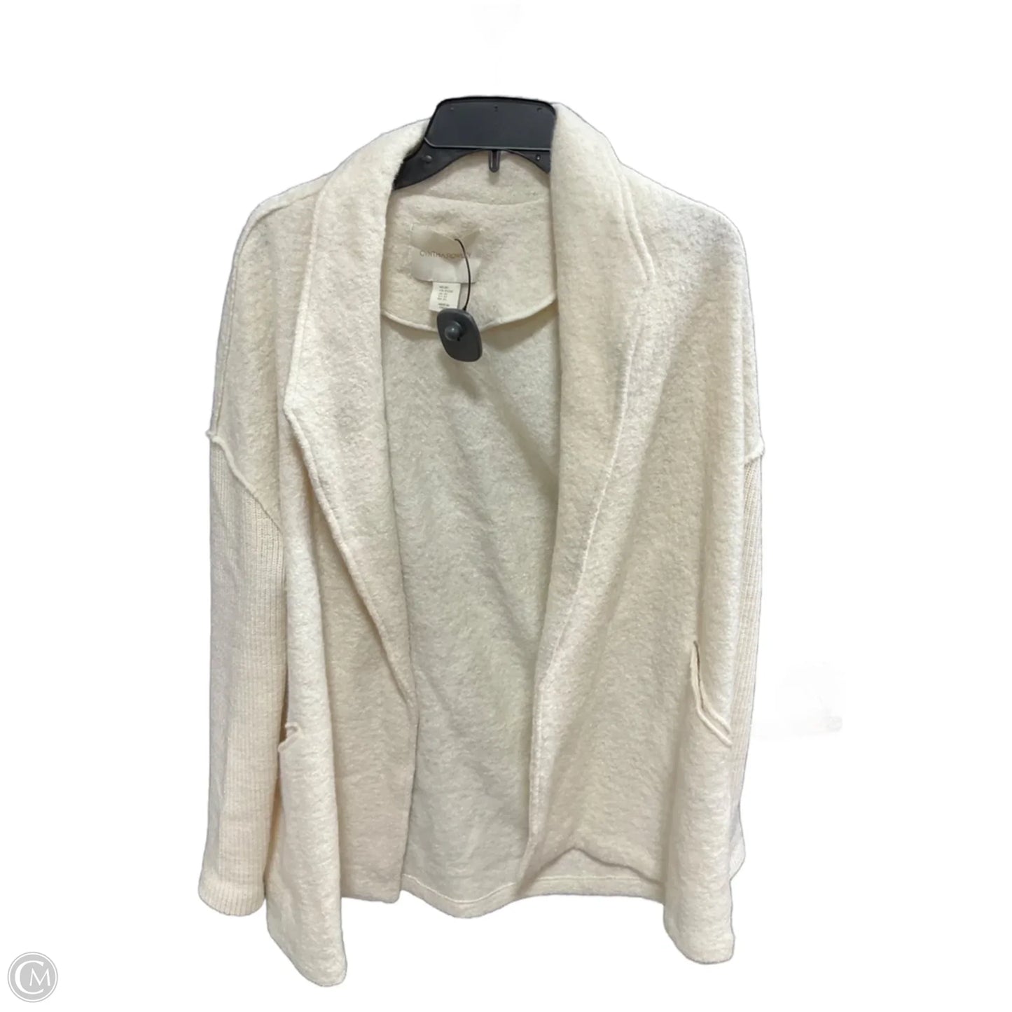 Sweater Cardigan By Cynthia Rowley In Cream, Size: Xs