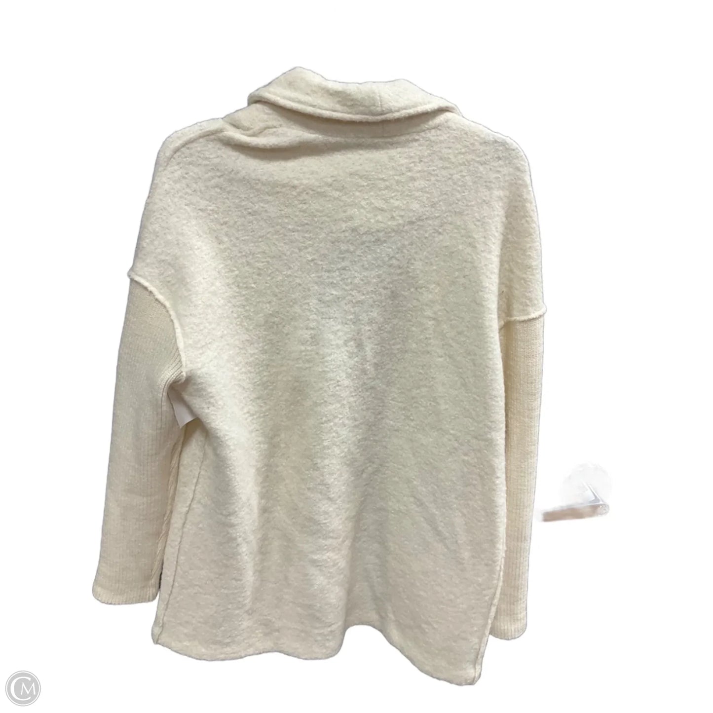 Sweater Cardigan By Cynthia Rowley In Cream, Size: Xs