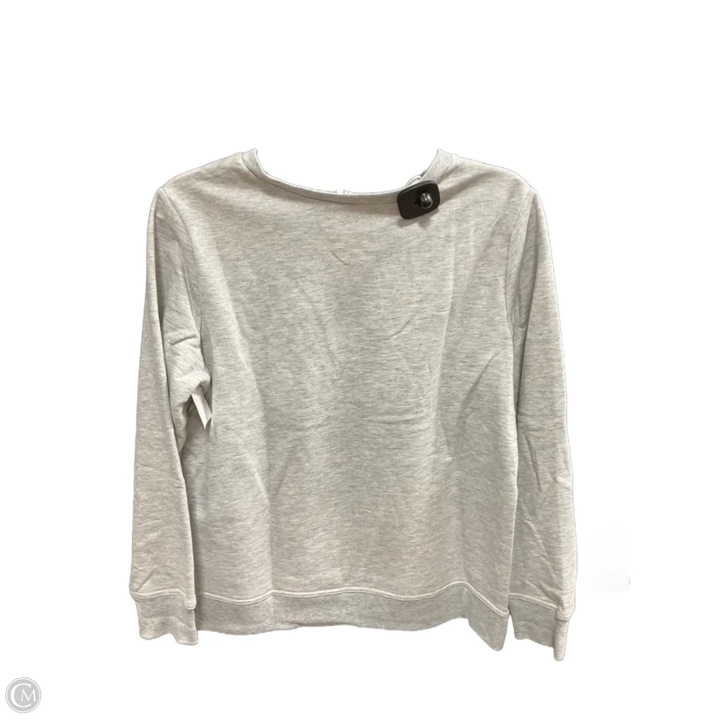 Sweatshirt Crewneck By Gap In Grey, Size: S