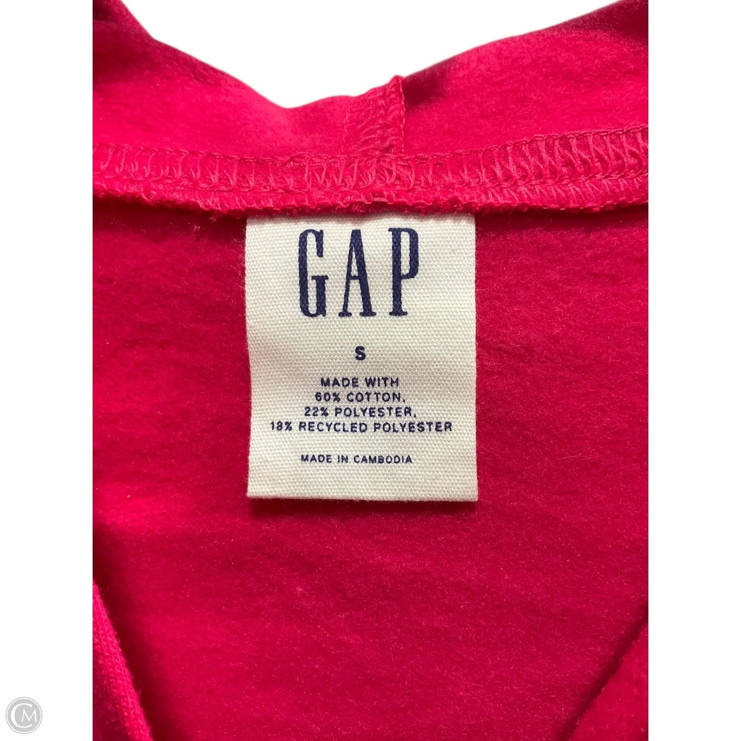 Sweatshirt Crewneck By Gap In Pink, Size: S