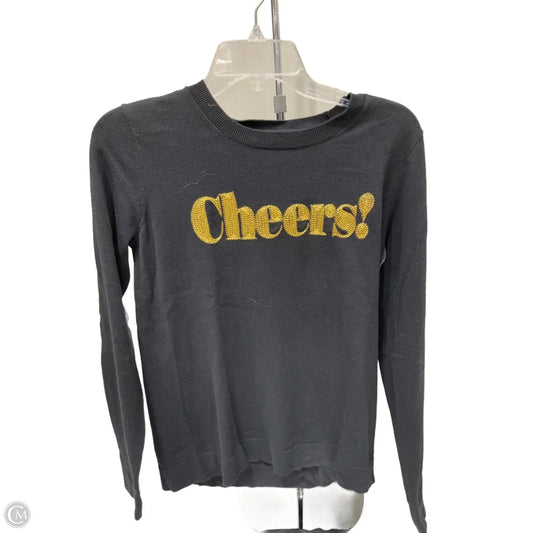 Top Long Sleeve By J. Crew In Black, Size: S