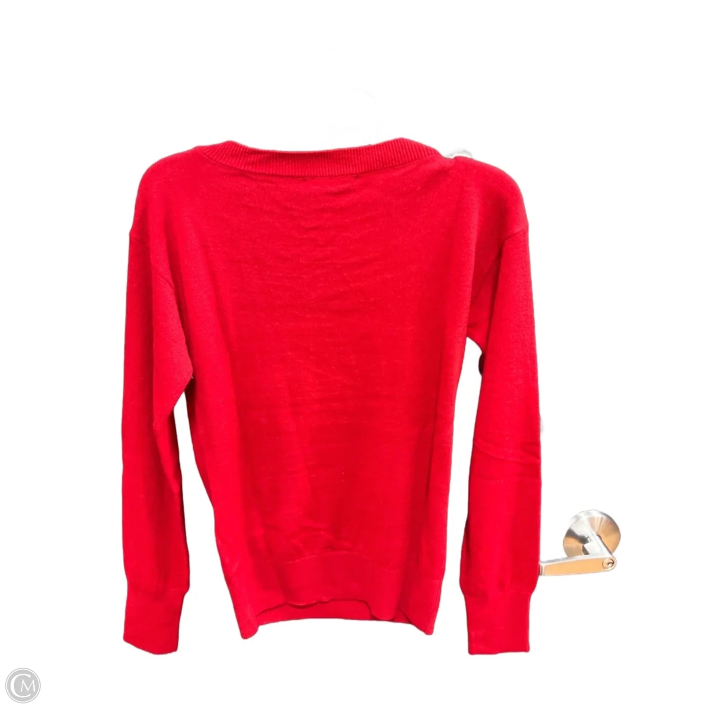 Sweater By New York And Co In Black & Red, Size: Xs