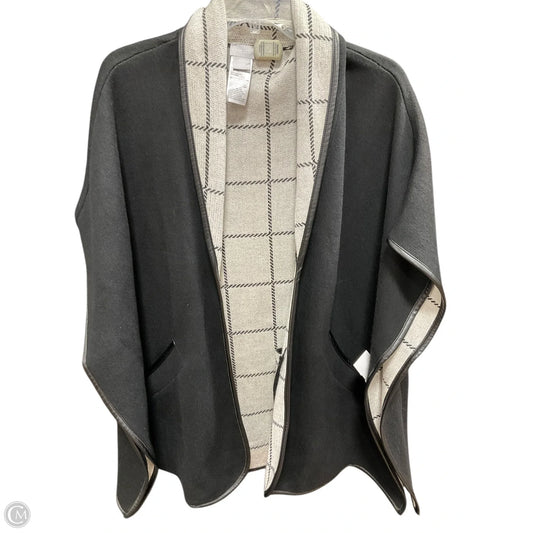Shawl By Chicos In Black & White, Size: S