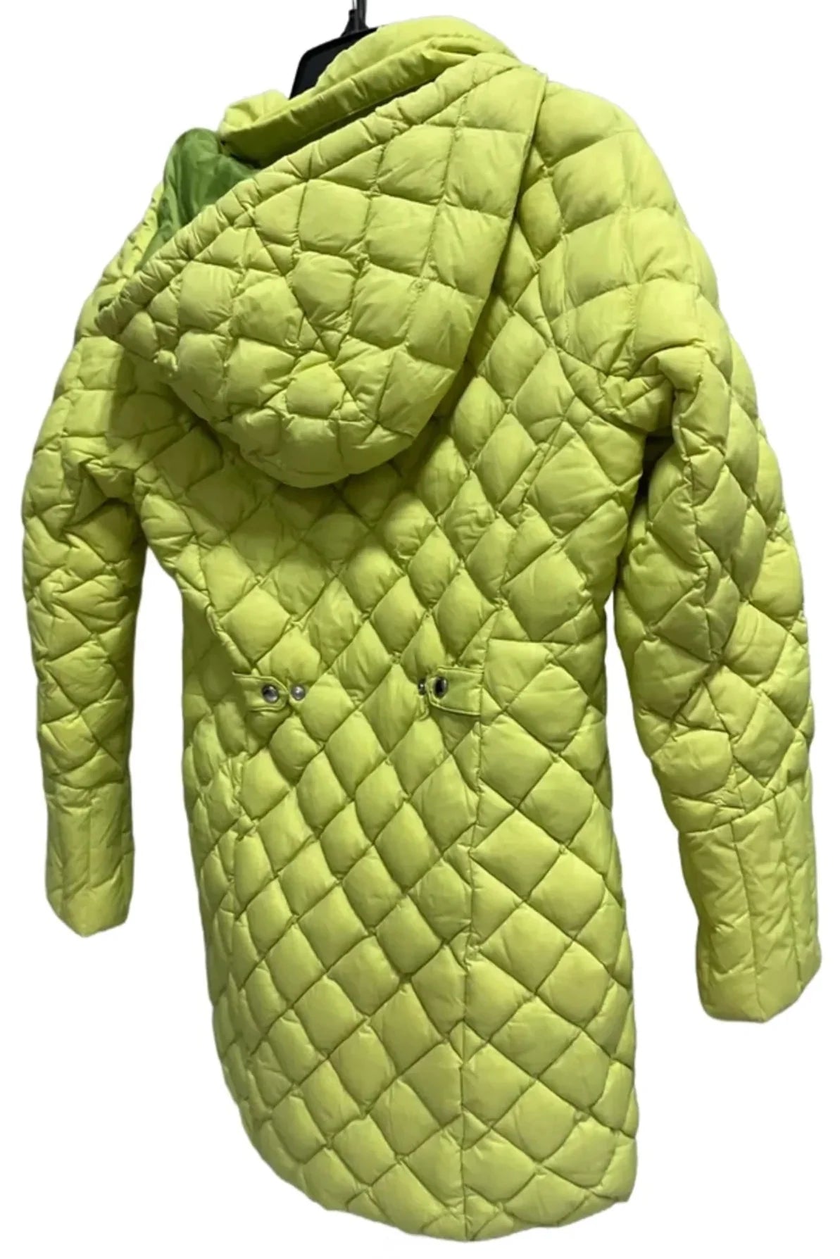 Coat Puffer & Quilted By Lands End In Green, Size: S