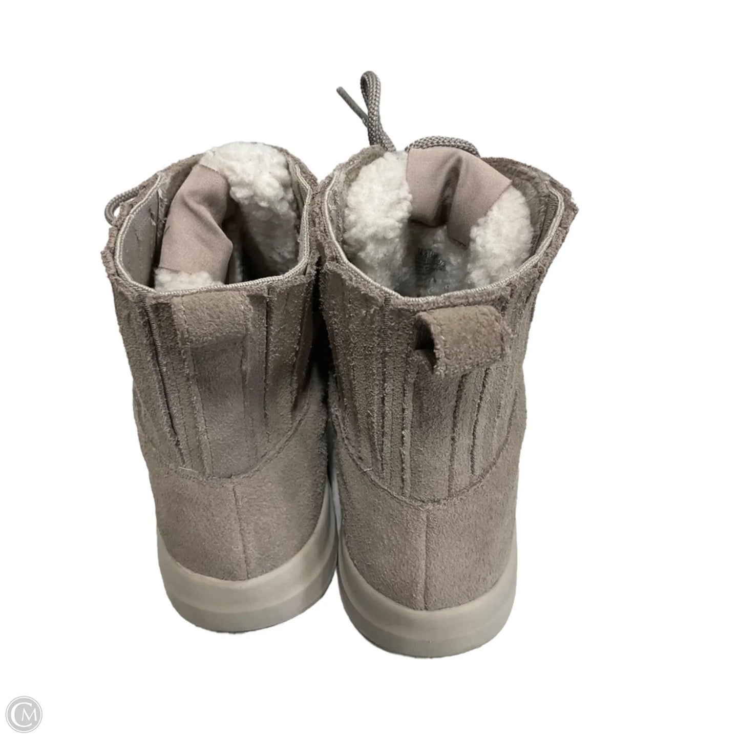 Boots Ankle Flats By Skechers In Tan, Size: 9.5