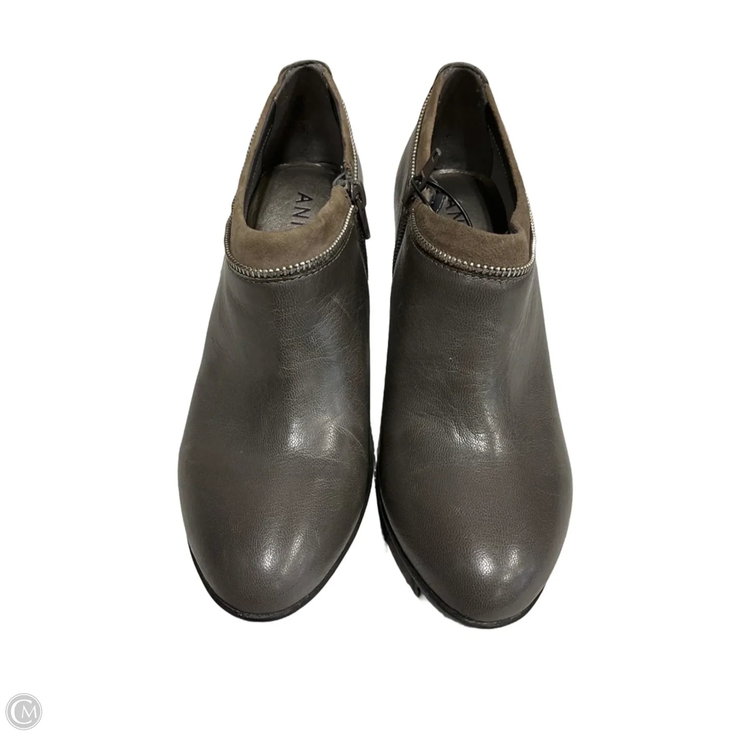 Shoes Heels Stiletto By Anne Klein In Grey, Size: 7