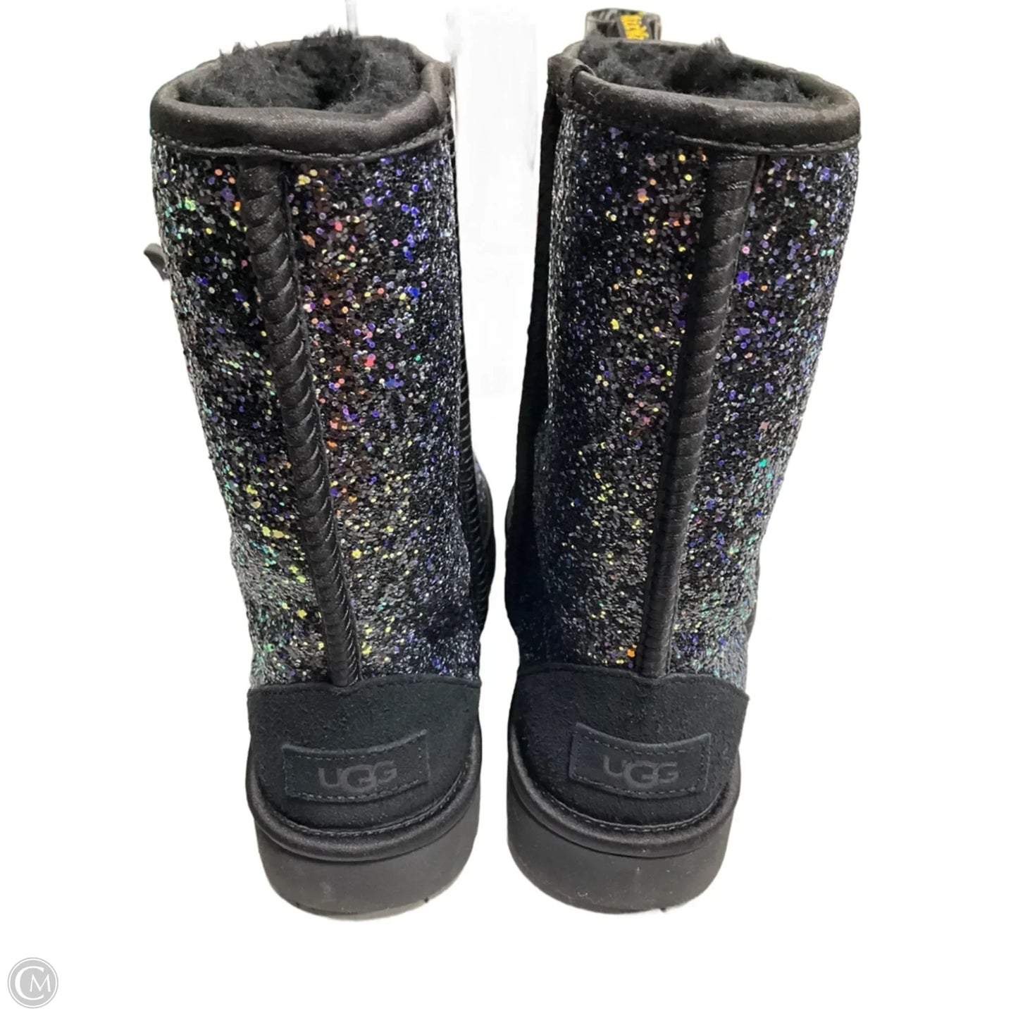 Boots Designer By Ugg In Purple, Size: 9