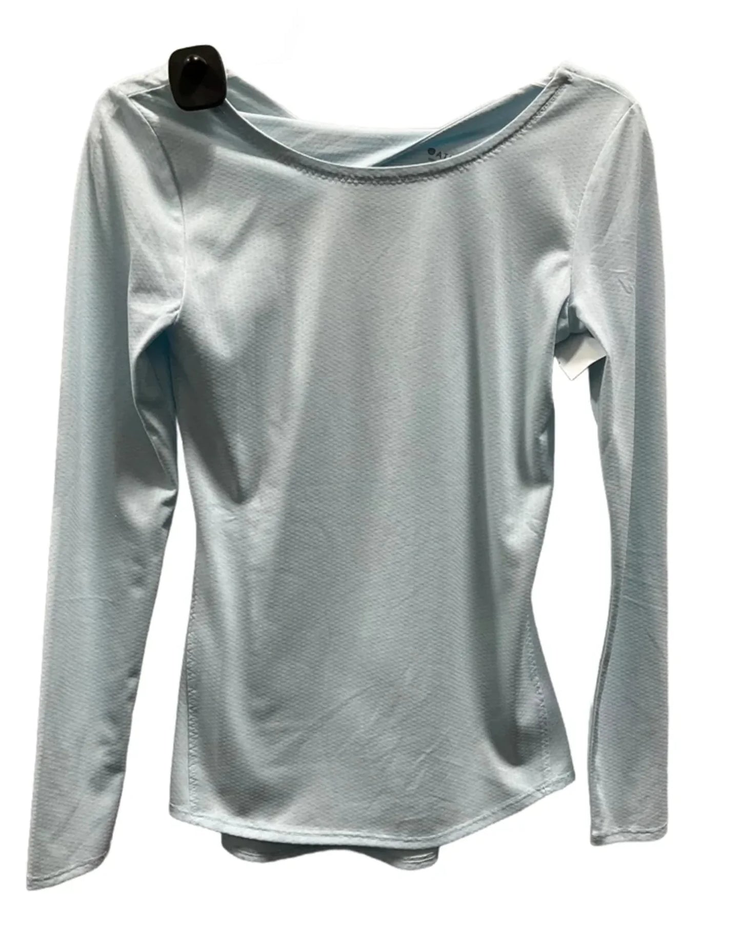 Athletic Top Long Sleeve Crewneck By Athleta In Blue, Size: Xxs