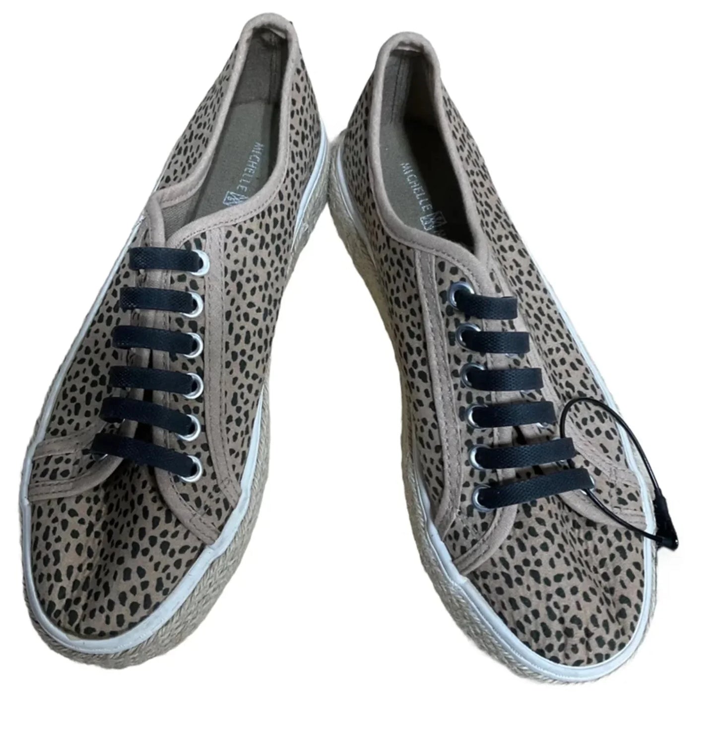 Shoes Flats By Michelle Mcdowell In Animal Print, Size: 7