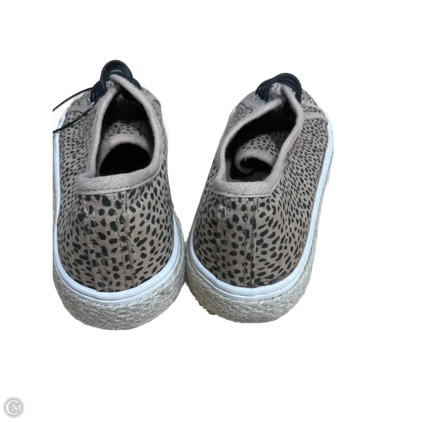 Shoes Flats By Michelle Mcdowell In Animal Print, Size: 7