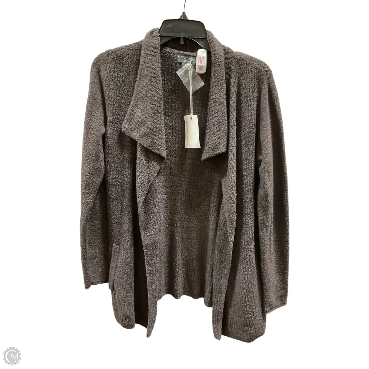 Sweater Cardigan By Barefoot Dreams In Grey, Size: S