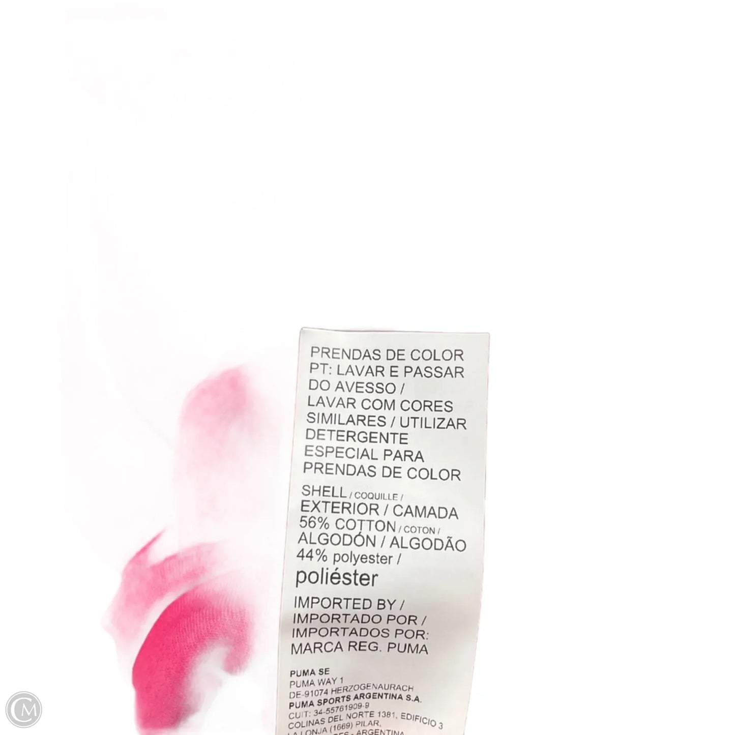 Athletic Sweatshirt Hoodie By Puma In Orange & Pink, Size: 2x