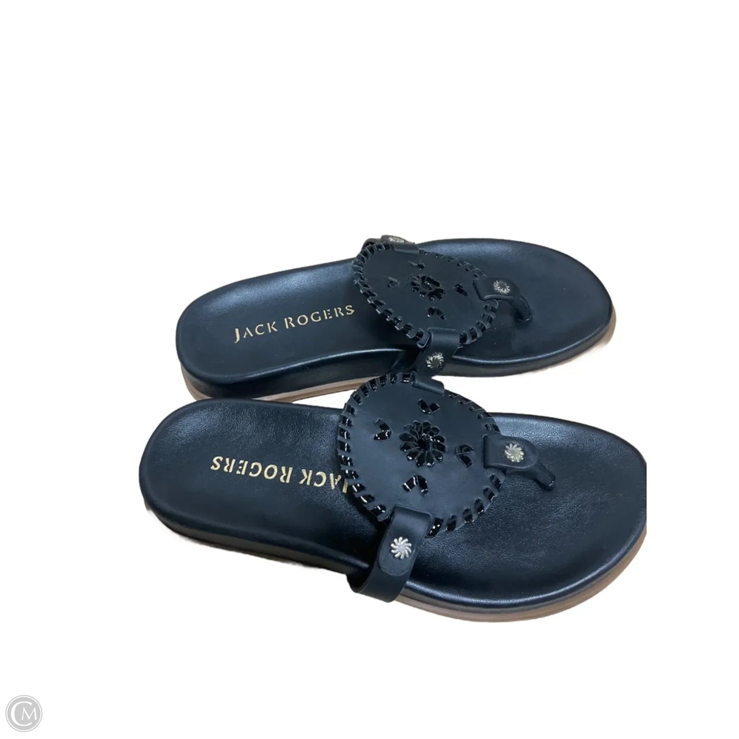 Sandals Flats By Jack Rogers In Black, Size: 7