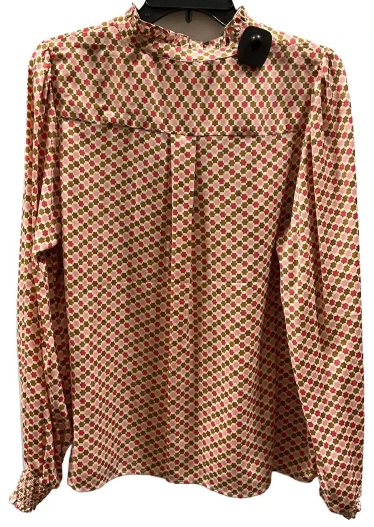 Top Long Sleeve Basic By Maison Damelie In Floral Print, Size: 8