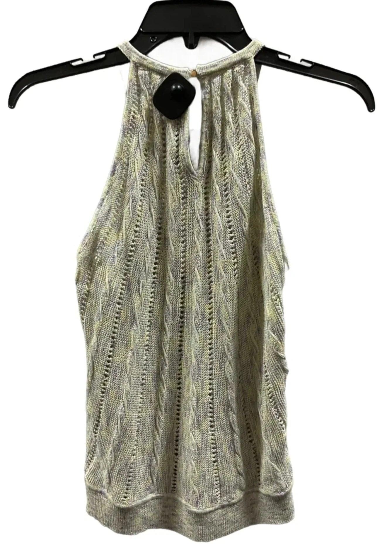 Top Sleeveless By White House Black Market In Grey & Silver, Size: Xs