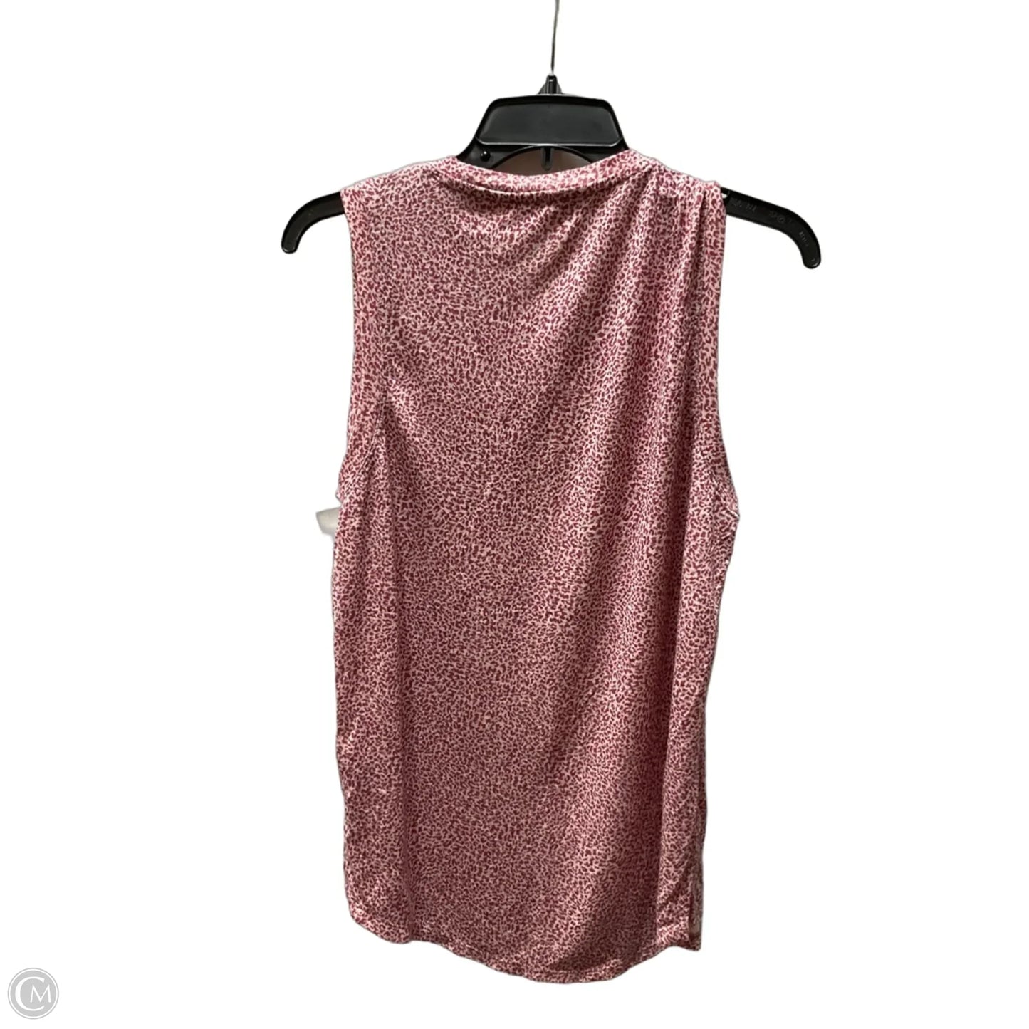 Athletic Tank Top By Athleta In Red & Tan, Size: L