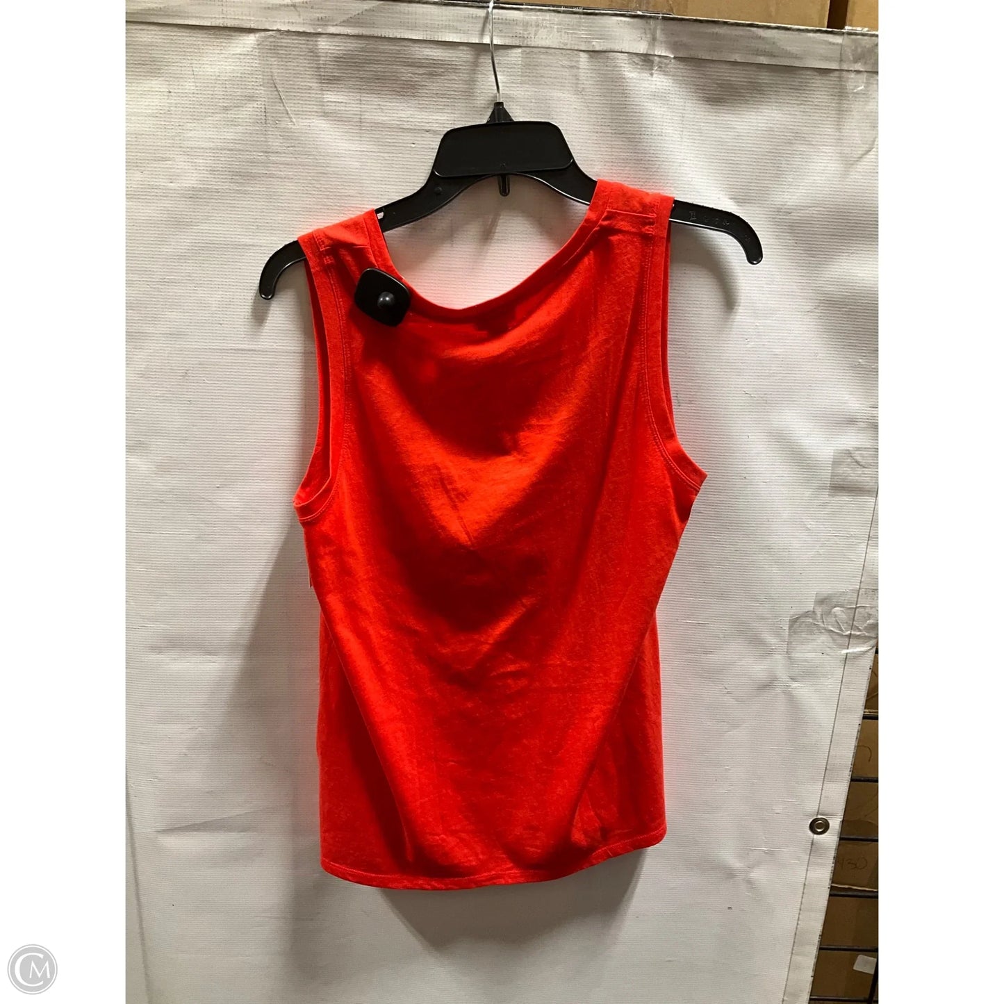 Top Sleeveless Basic By J. Crew In Orange, Size: Osfm
