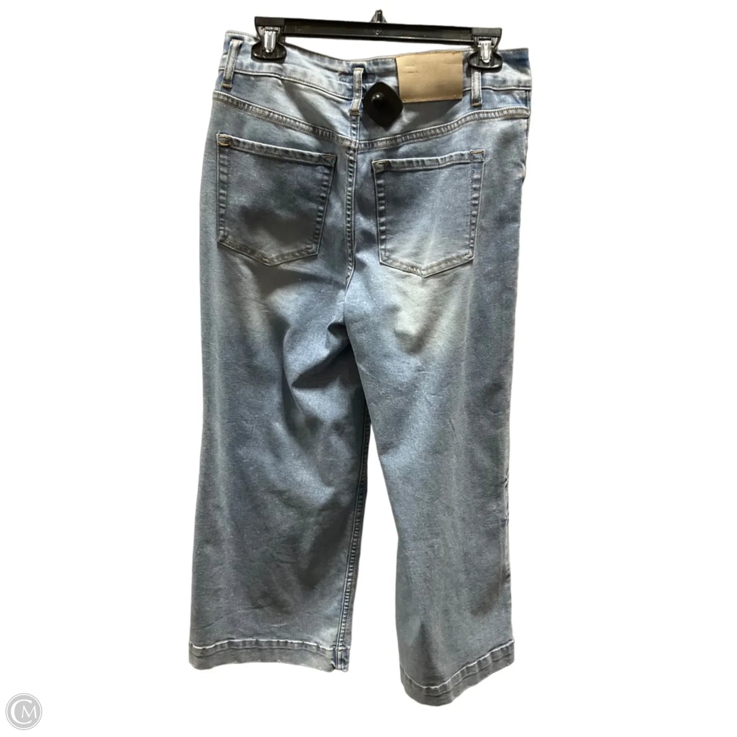Jeans Wide Leg By Frye In Blue Denim, Size: 4