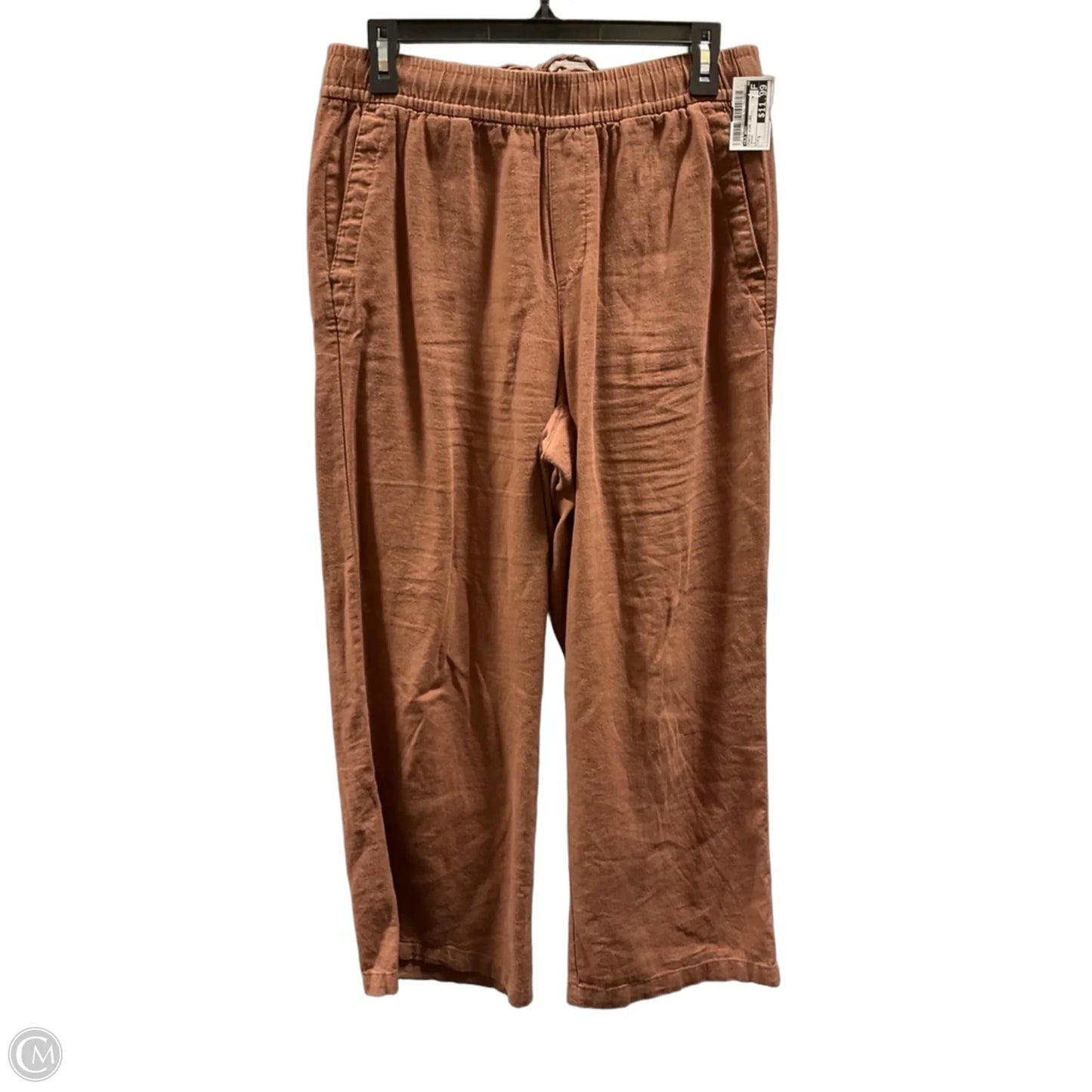 Pants Wide Leg By Old Navy In Brown, Size: S