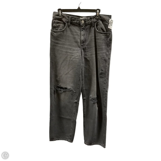 Jeans Straight By Mng In Black, Size: 6