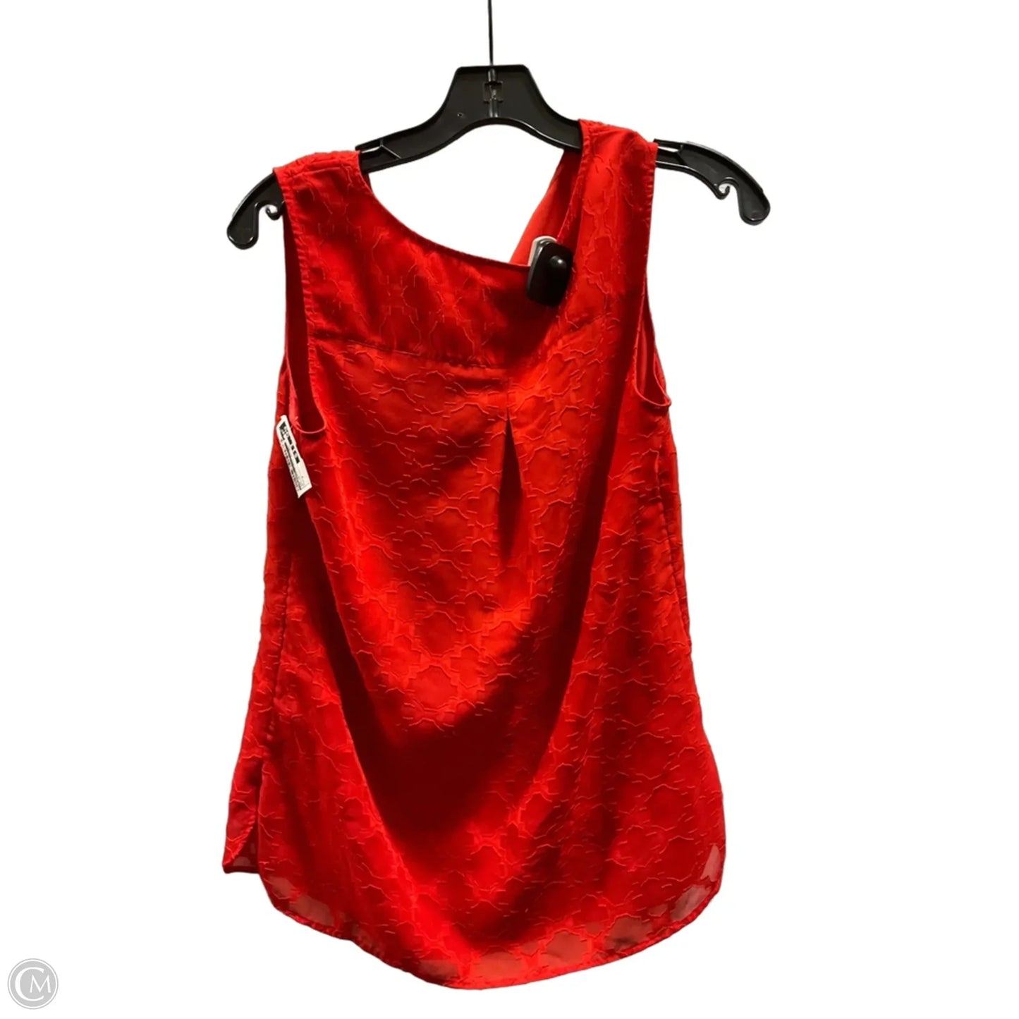 Top Sleeveless Basic By Talbots In Orange, Size: S