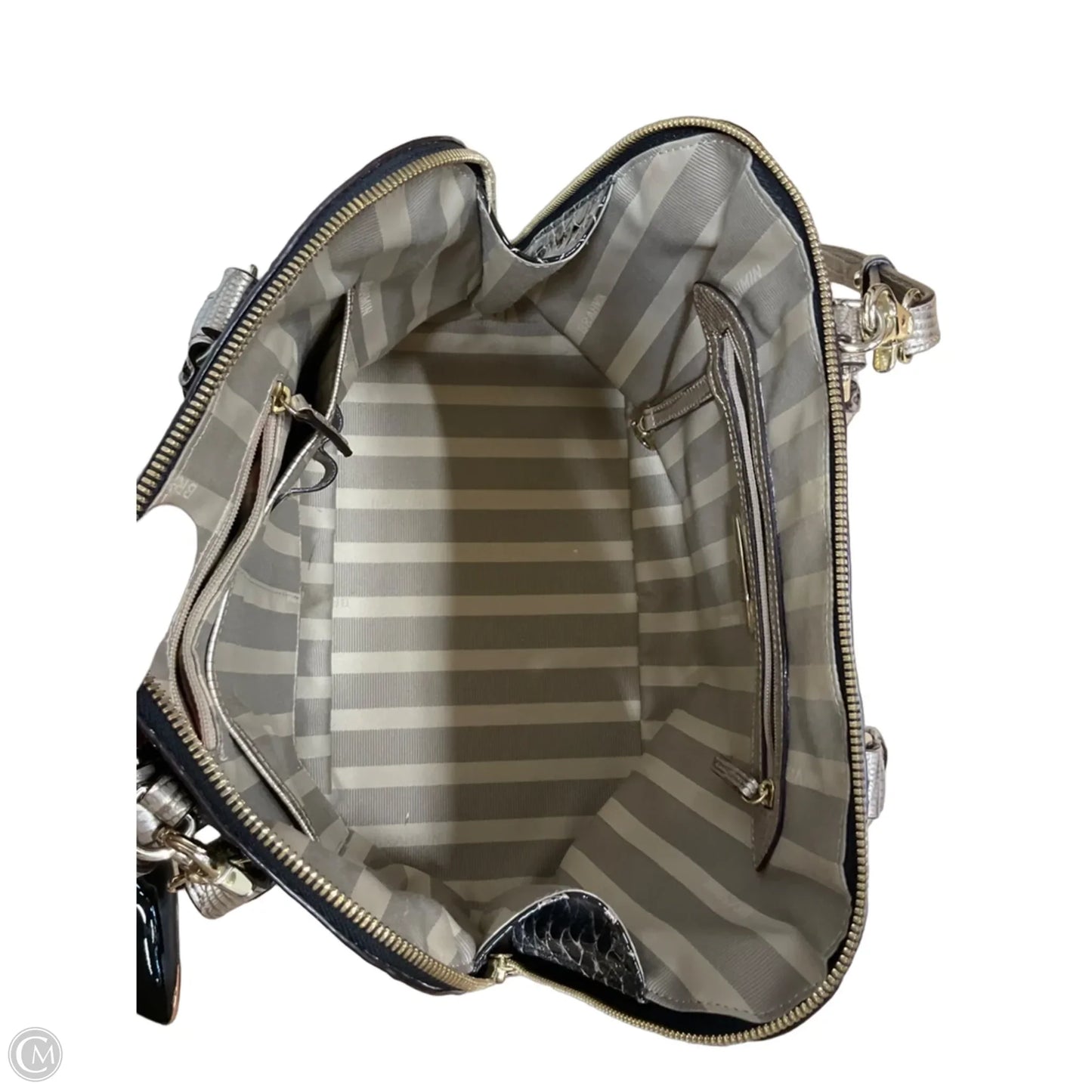 Handbag Designer By Brahmin, Size: Medium
