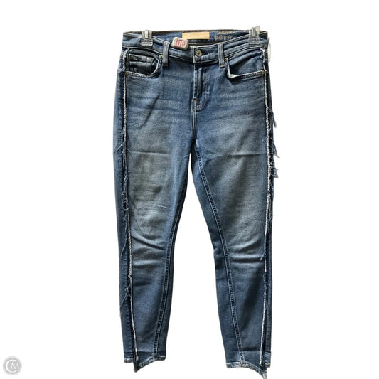 Jeans Skinny By 7 For All Mankind In Blue Denim, Size: 2