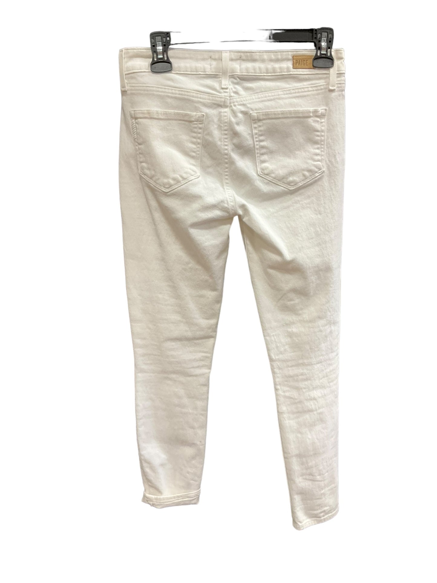 White Jeans Skinny Paige, Size 4