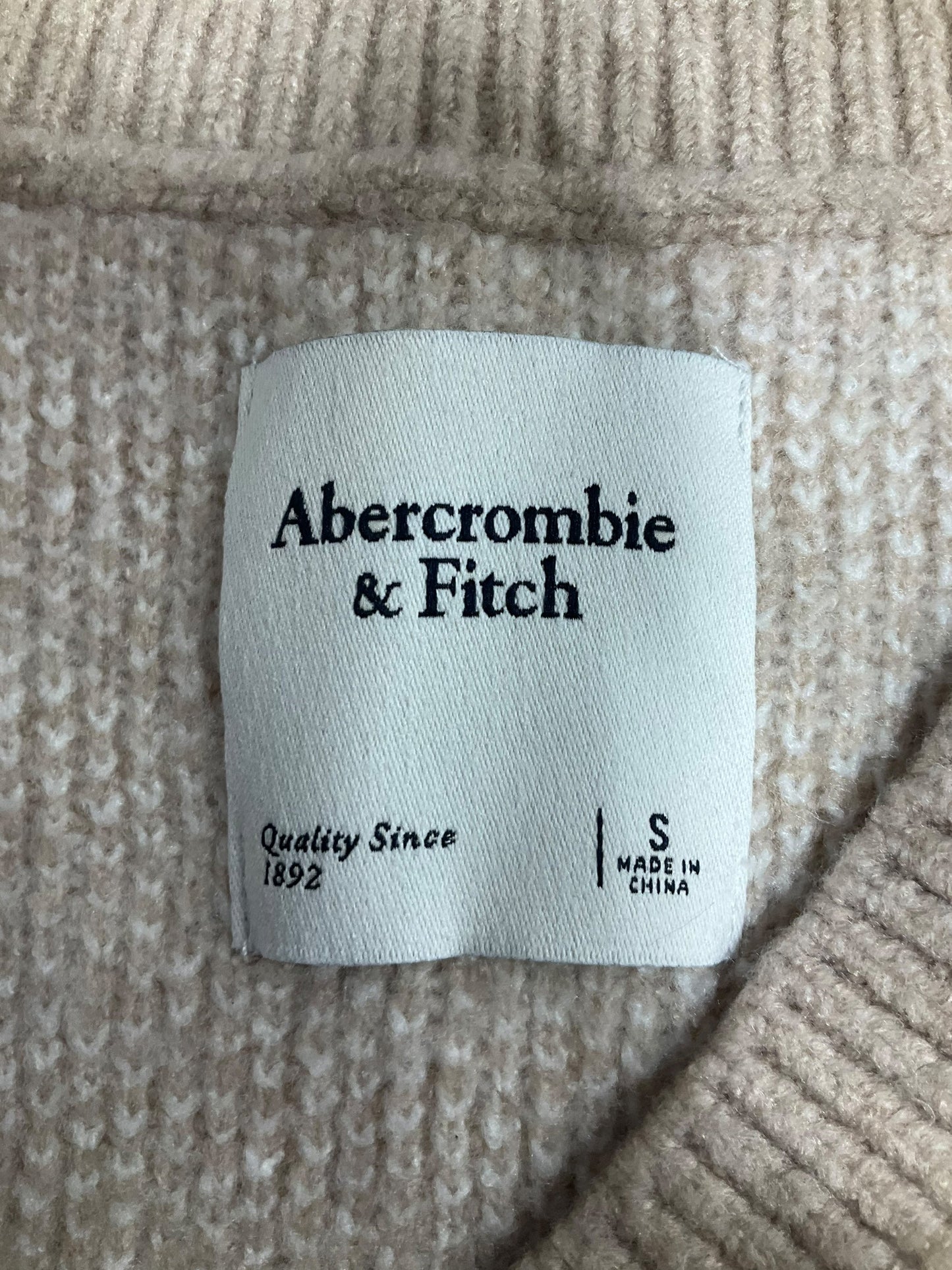 Vest Other By Abercrombie And Fitch In Tan, Size: S