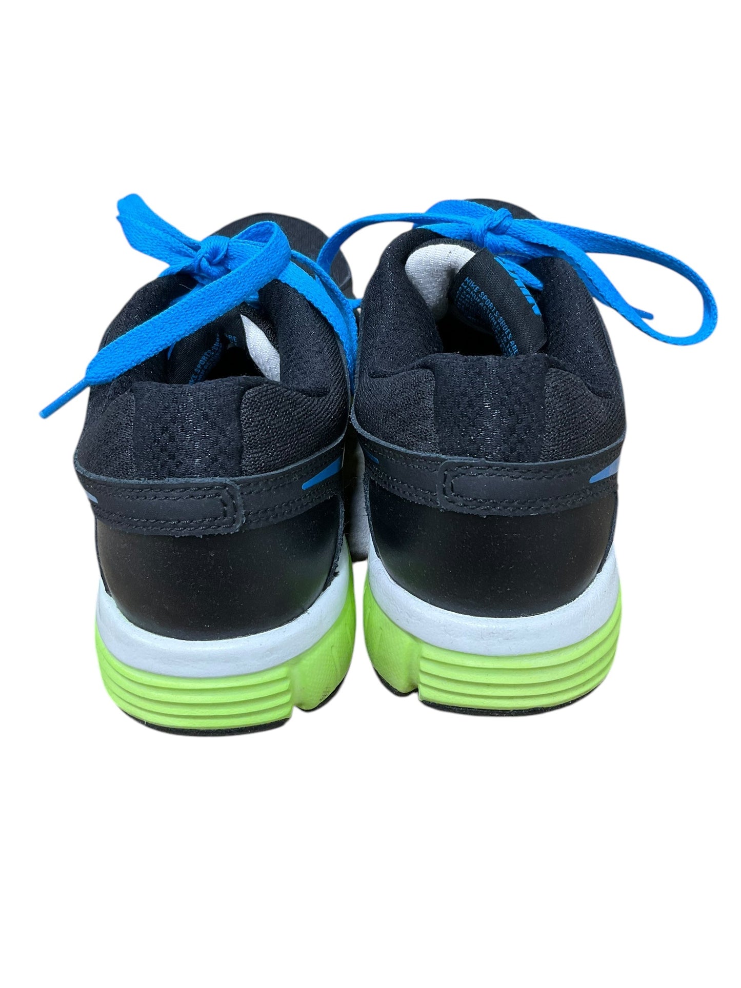 Shoes Athletic By Nike In Black & Blue, Size: 7.5