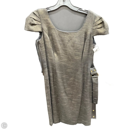 Dress Casual Short By Antonio Melani In Black & Gold, Size: 6