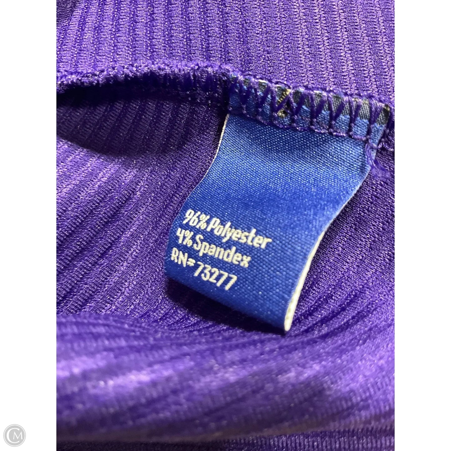 Top Long Sleeve By Apt 9 In Purple, Size: Xl