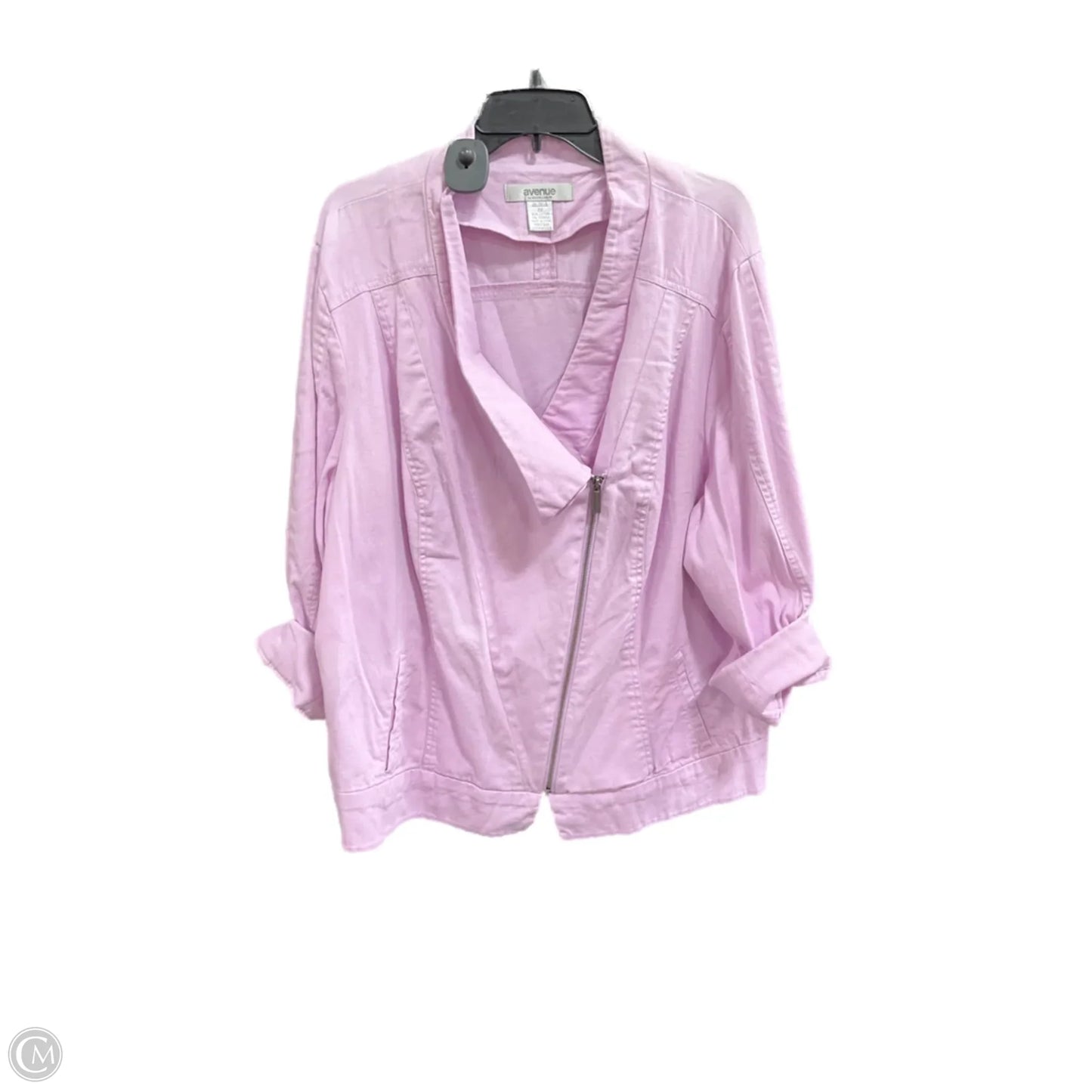 Jacket Other By Avenue In Purple, Size: 2x