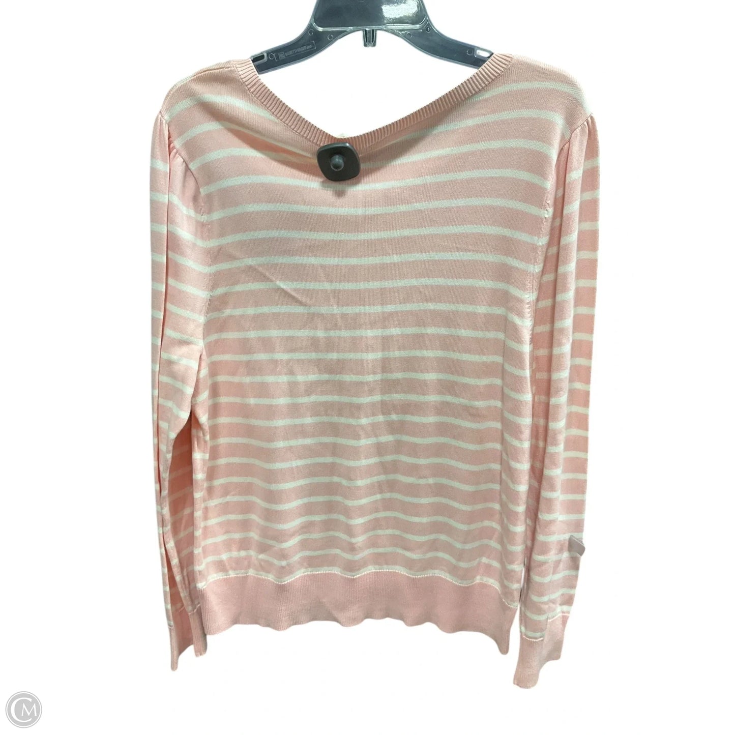 Sweater By Talbots In Pink, Size: Xl