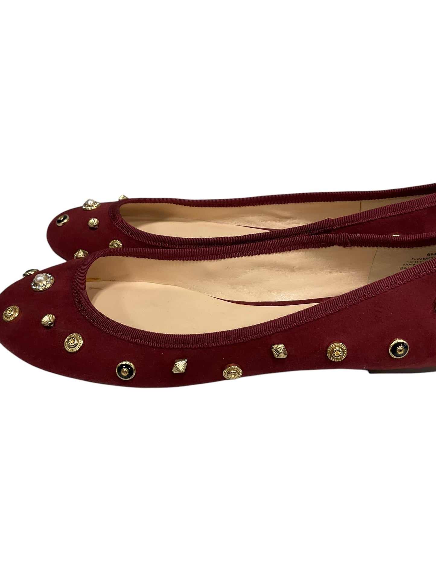 Shoes Flats By Nine West In Red, Size: 6