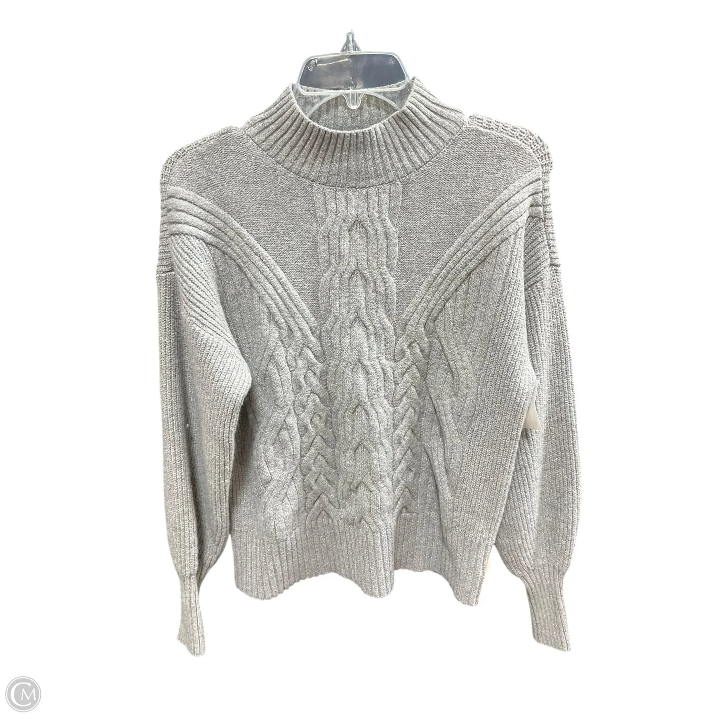 Sweater By Simply Vera In Grey, Size: M