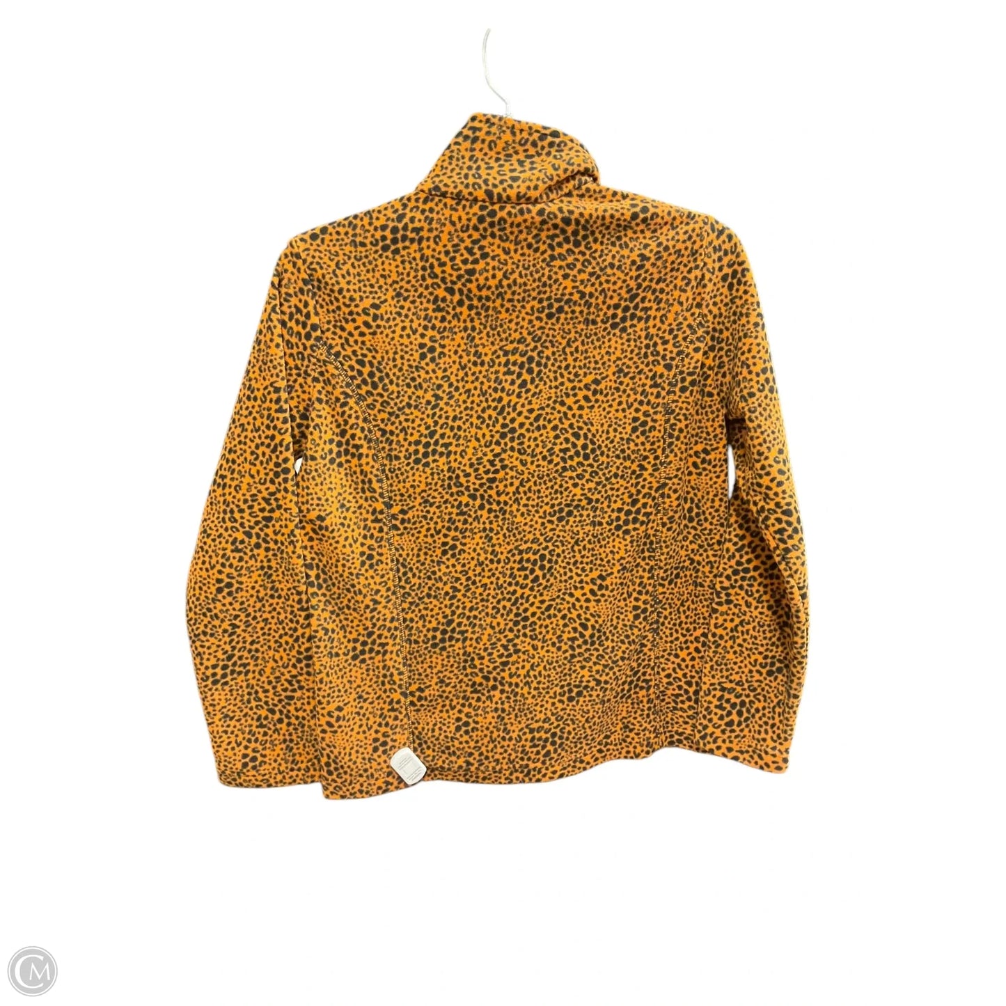 Jacket Fleece By Lands End In Animal Print, Size: Xs