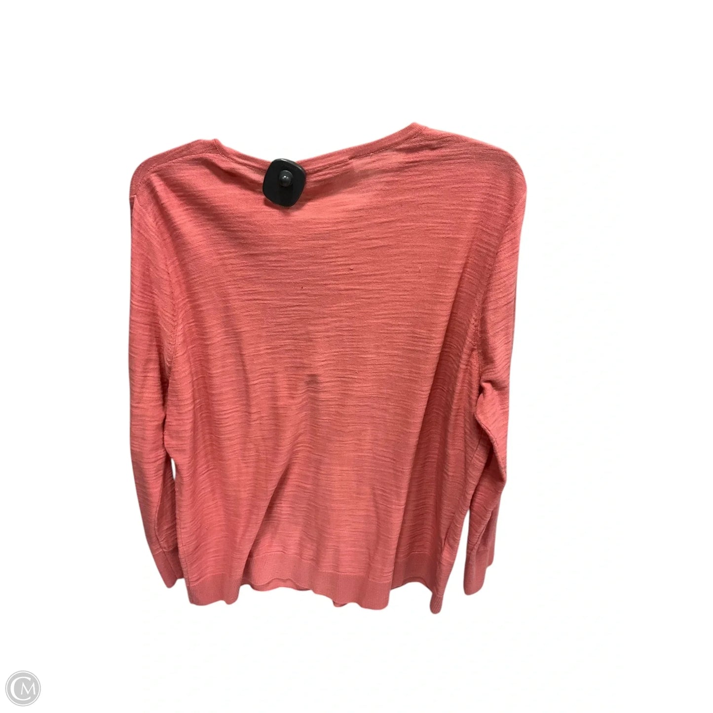 Cardigan By Logo In Orange, Size: Xs