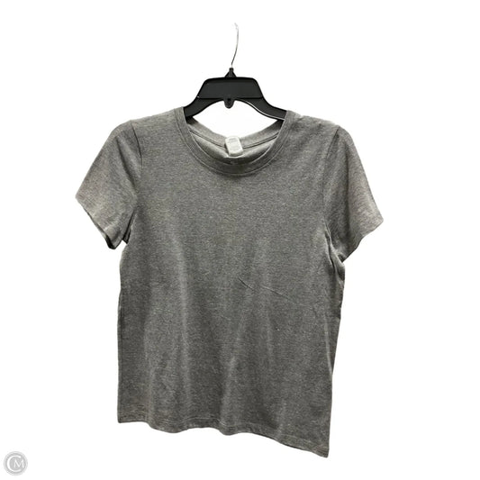 Top Short Sleeve Basic By J. Crew In Grey, Size: S