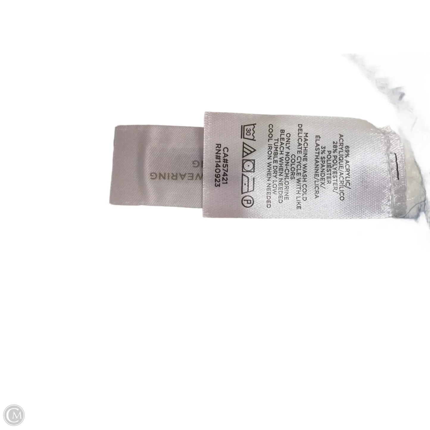 Poncho By Loft In White, Size: Xs