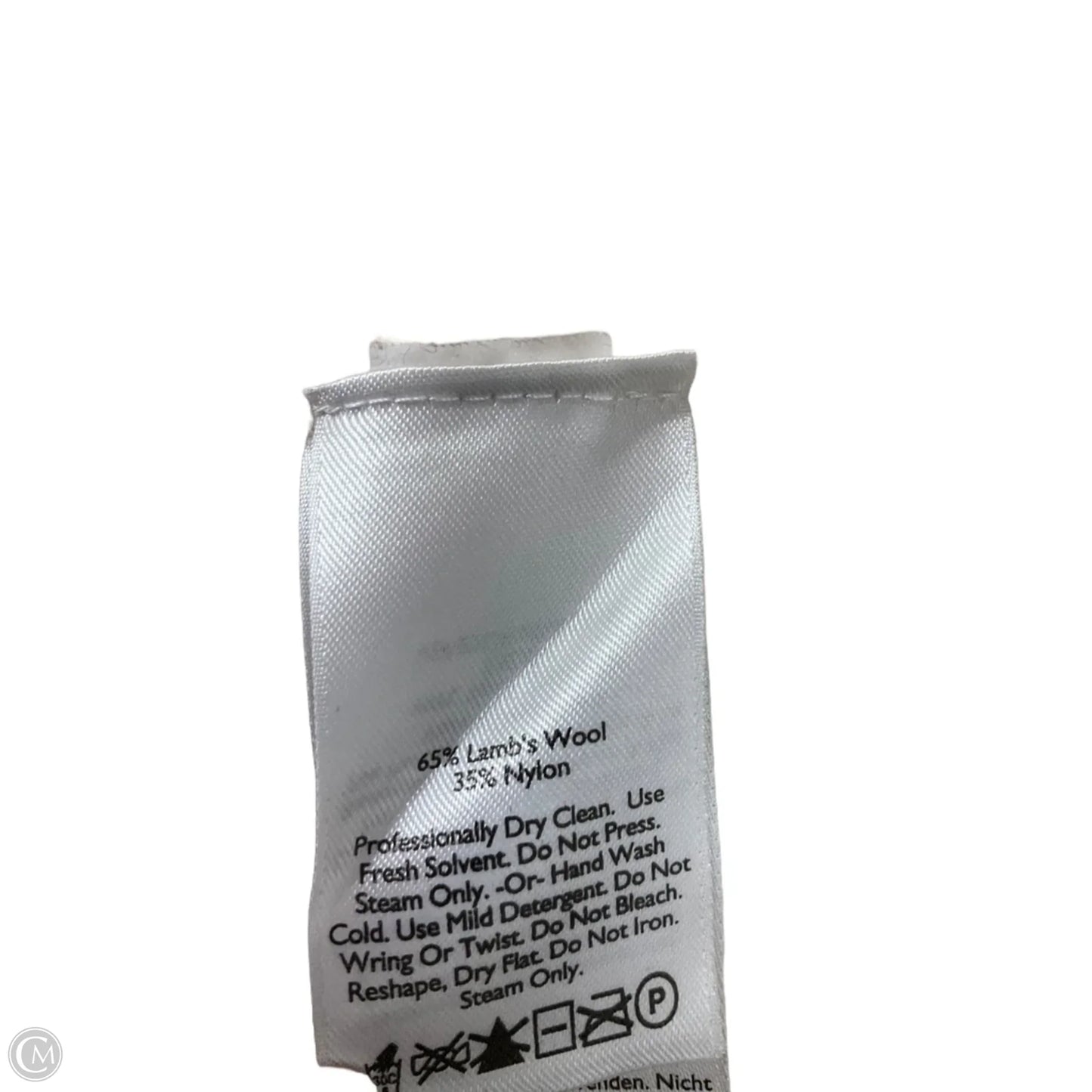 Sweater Cardigan By Eddie Bauer In Cream, Size: M