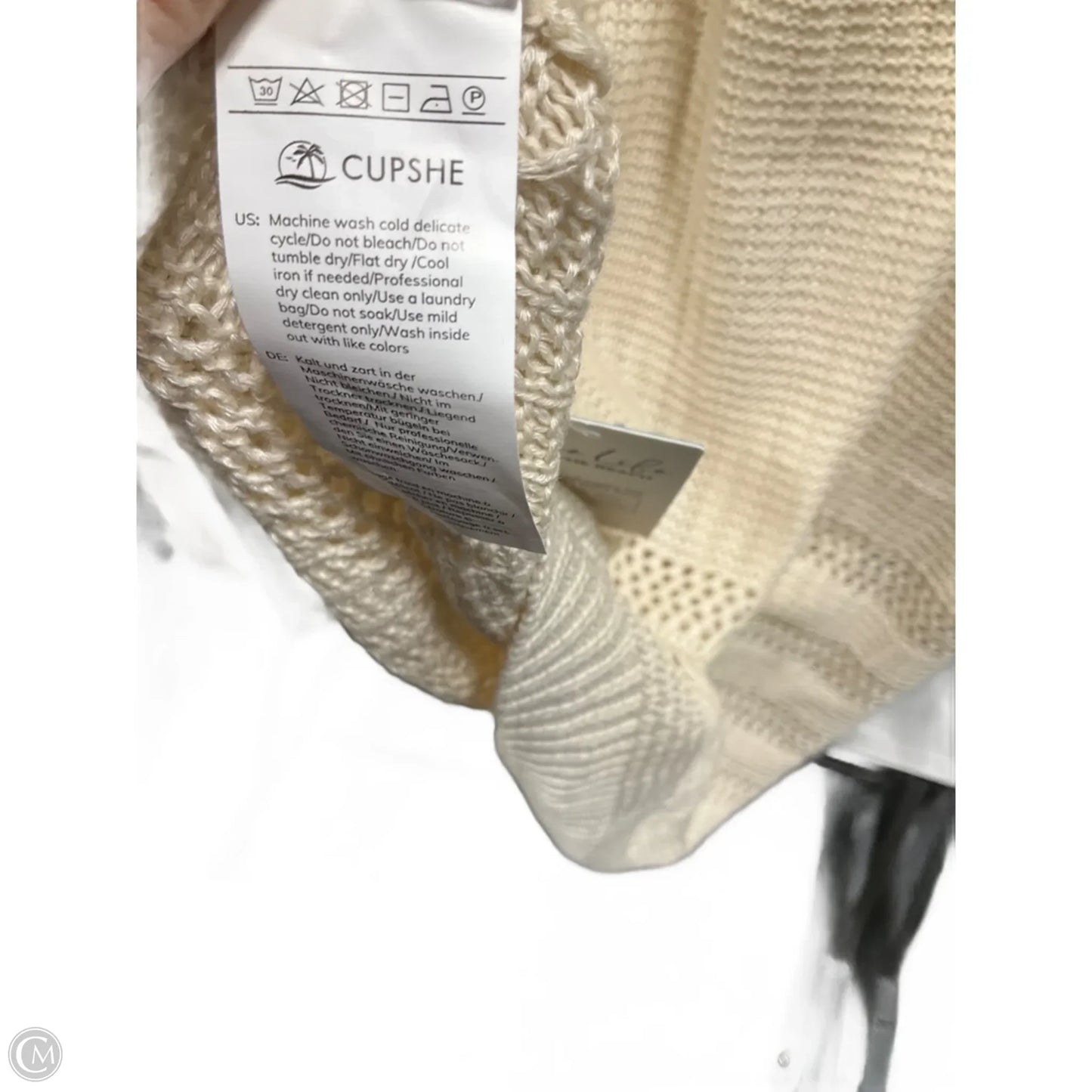 Swimwear Cover-up By Cupshe In Tan, Size: Xl