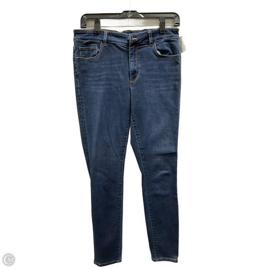 Jeans Skinny By Ann Taylor In Blue, Size: 6