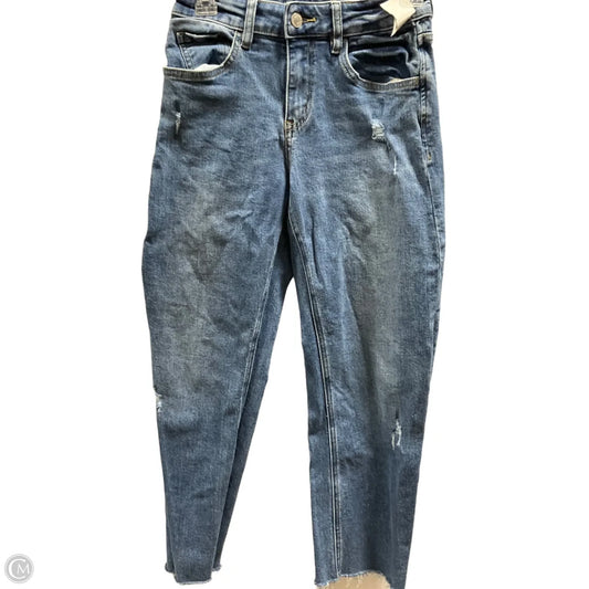 Jeans Straight By Vervet In Blue, Size: 0
