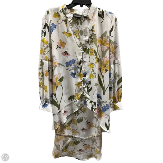Tunic Long Sleeve By New York And Co In White, Size: Xl
