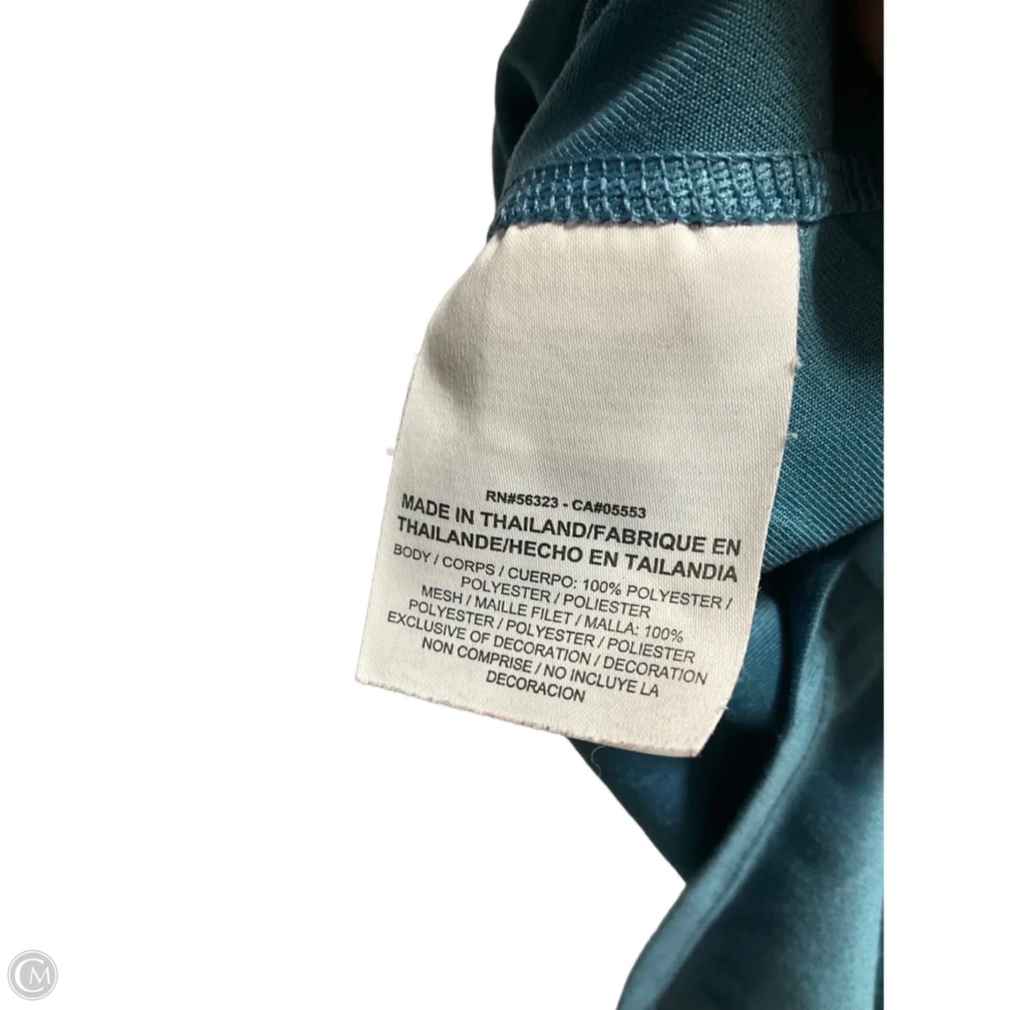 Athletic Tank Top By Nike Apparel In Blue, Size: S