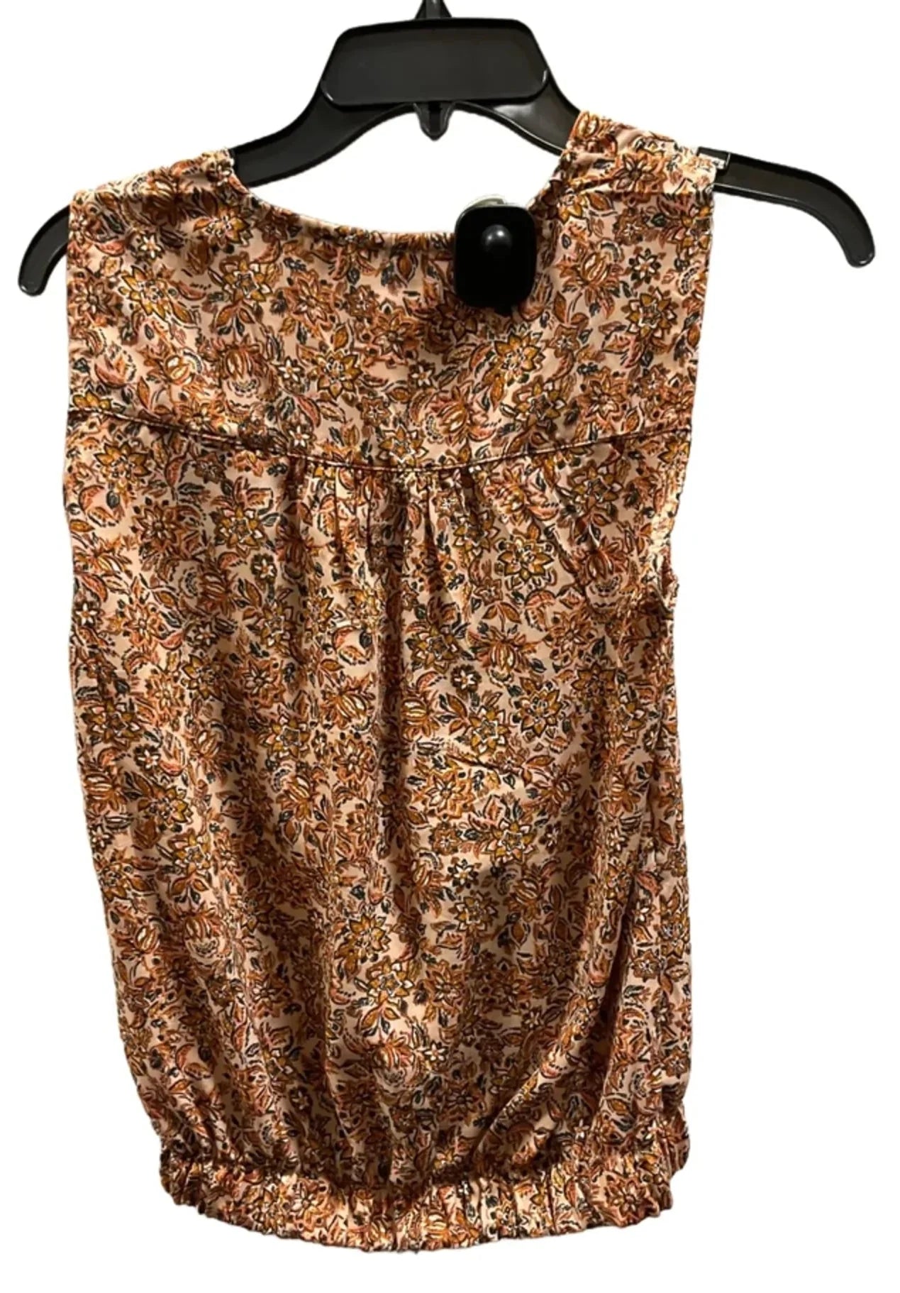 Top Sleeveless By Evereve In Brown, Size: Xs