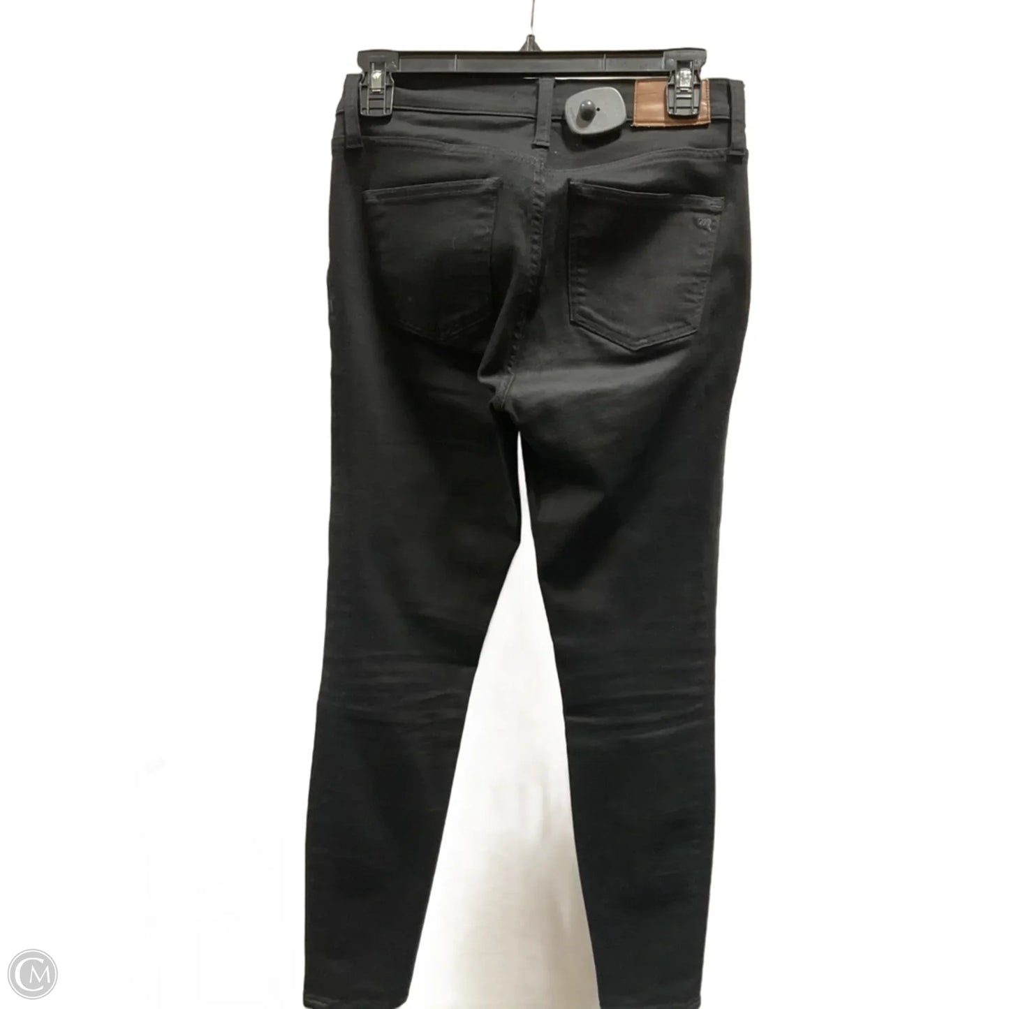 Jeans Skinny By Madewell In Black, Size: 4