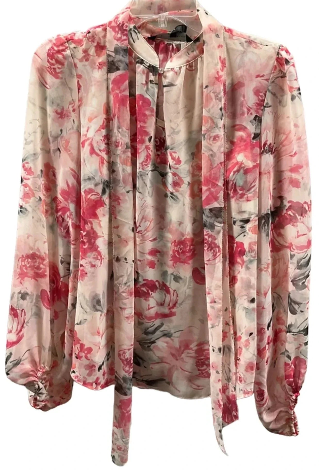 Top Long Sleeve By White House Black Market In Pink, Size: 6